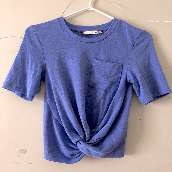 Aritzia cross tied t shirt - Picture 1 of 1